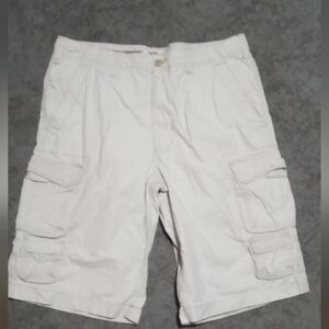 Express Men's White Cargo Shorts